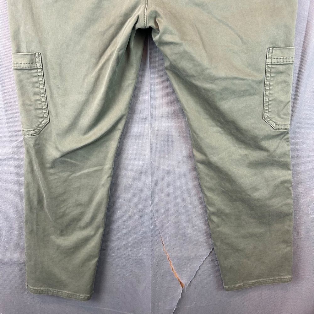 Banana Republic Women's Size 8P Green Sloan Fit Skinny Ankle Pants Cargo Pockets - Picture 9 of 12